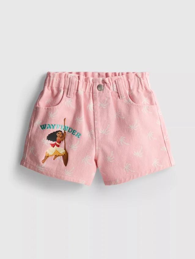 1,5-9 años | Pantalones cortos de mezclilla de Moana de Disney