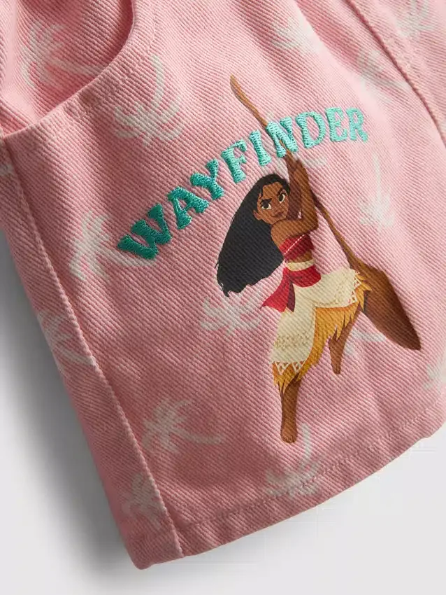 1,5-9 años | Pantalones cortos de mezclilla de Moana de Disney