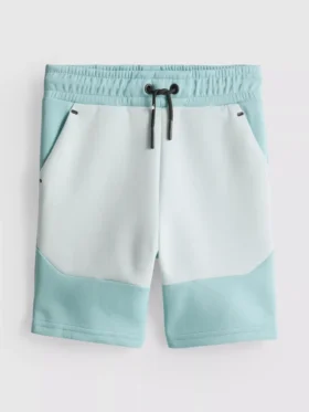 1,5-9 años | pantalones cortos de sudadera con tejido laminado