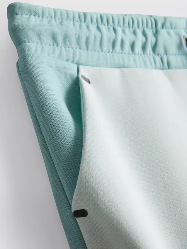 1,5-9 años | pantalones cortos de sudadera con tejido laminado