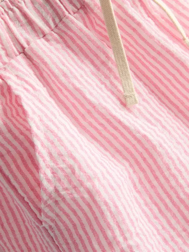 1,5-9 años | Pantalones de seersucker a rayas