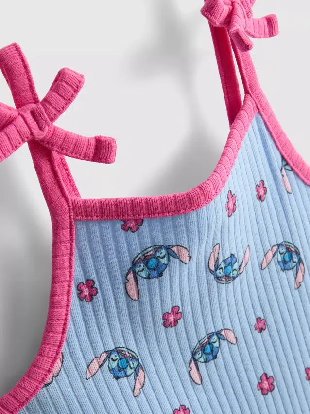 1,5-9 años | Peto acanalado de Stitch de Disney