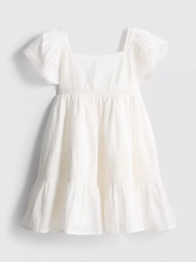 1,5-9 años | vestido con ojales en capas