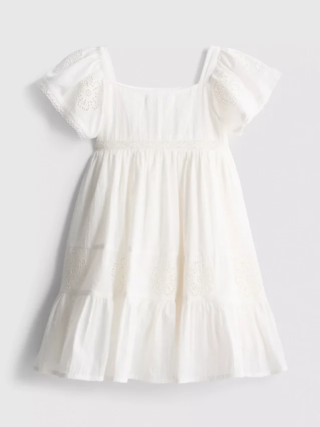 1,5-9 años | vestido con ojales en capas