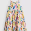1,5-9 años | vestido con tirantes y volantes
