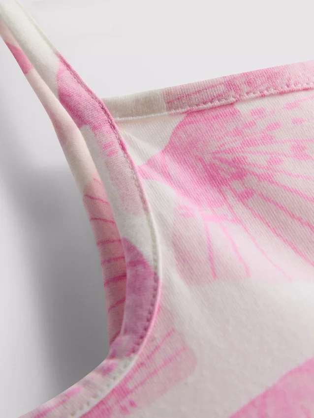1,5-9 años | vestido con tirantes y volantes