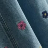 1,5-9 años | vestido de mezclilla bordado