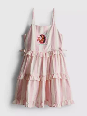 1,5-9 años | Vestido tipo camisola con volantes de Moana de Disney