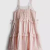 1,5-9 años | Vestido tipo camisola con volantes de Moana de Disney