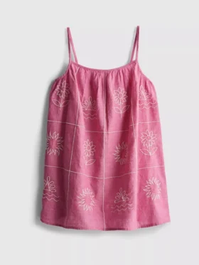 1,5-9 años | Vestido tipo camisola de cambray bordado