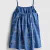 1,5-9 años | Vestido tipo camisola de cambray bordado