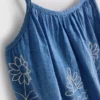 1,5-9 años | Vestido tipo camisola de cambray bordado