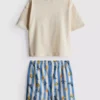 1-9 años | Conjunto de camiseta con estampado y pantalones cortos de Dolce Vita