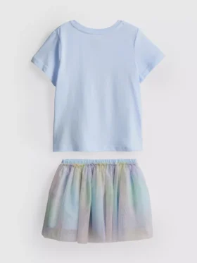 1-9 años | Conjunto de camiseta y falda tutú de las Princesas de Disney