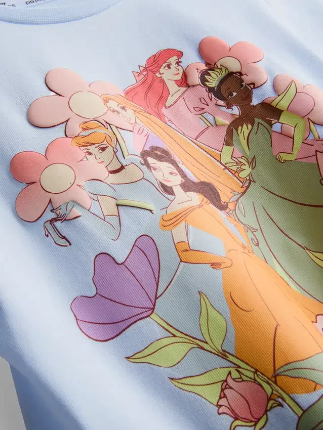 1-9 años | Conjunto de camiseta y falda tutú de las Princesas de Disney