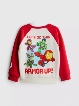 1-9 años | Sudadera de Marvel con Iron Man y sus increíbles amigos