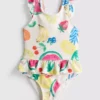 1-9 años | Traje de baño con estampado de frutas
