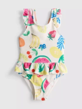 1-9 años | Traje de baño con estampado de frutas