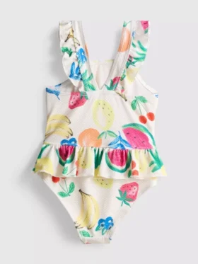 1-9 años | Traje de baño con estampado de frutas