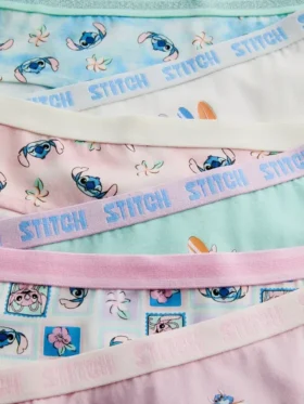 2-15 años | Paquete de 6 calzoncillos de talle bajo con Stitch de Disney