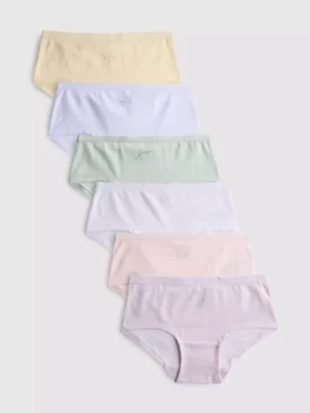 2-15 años | Paquete de 6 calzoncillos hipster con estampado de playa