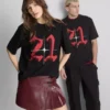 21 camisas de manga corta Savage