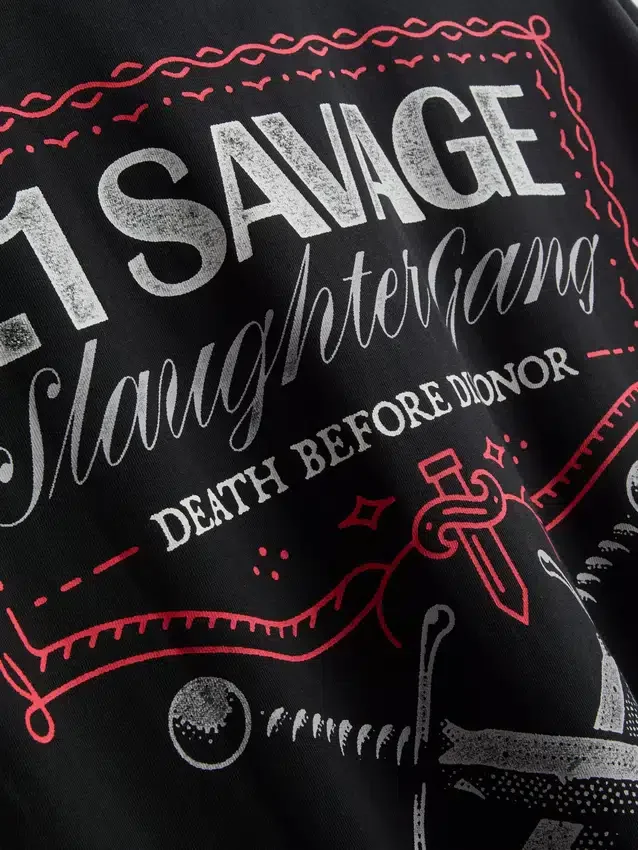 21 camisas de manga corta Savage
