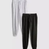 2pk pantalones de pijama básicos
