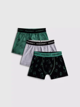 3-15 años | Paquete de 3 trajes de baño de Minecraft