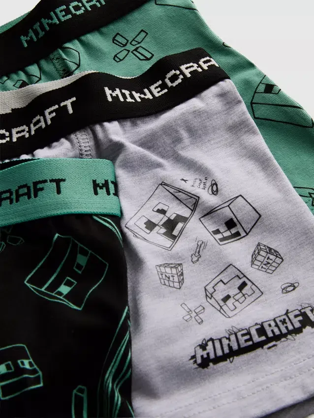 3-15 años | Paquete de 3 trajes de baño de Minecraft
