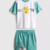 3-9 años | Conjunto de camiseta y pantalones cortos de Pokémon