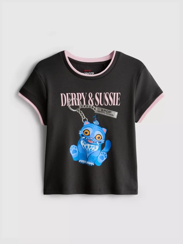 5-15 años | Camisa «Derpy» de K-Pop Demon Hunters