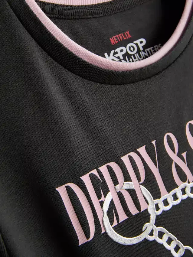 5-15 años | Camisa «Derpy» de K-Pop Demon Hunters