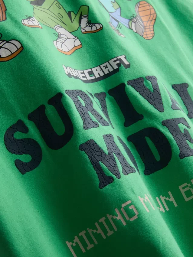 5-15 años | Camiseta de Minecraft