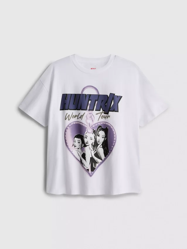 5-15 años | Camiseta oversize de K-Pop Demon Hunters