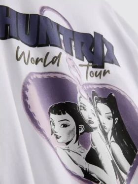 5-15 años | Camiseta oversize de K-Pop Demon Hunters