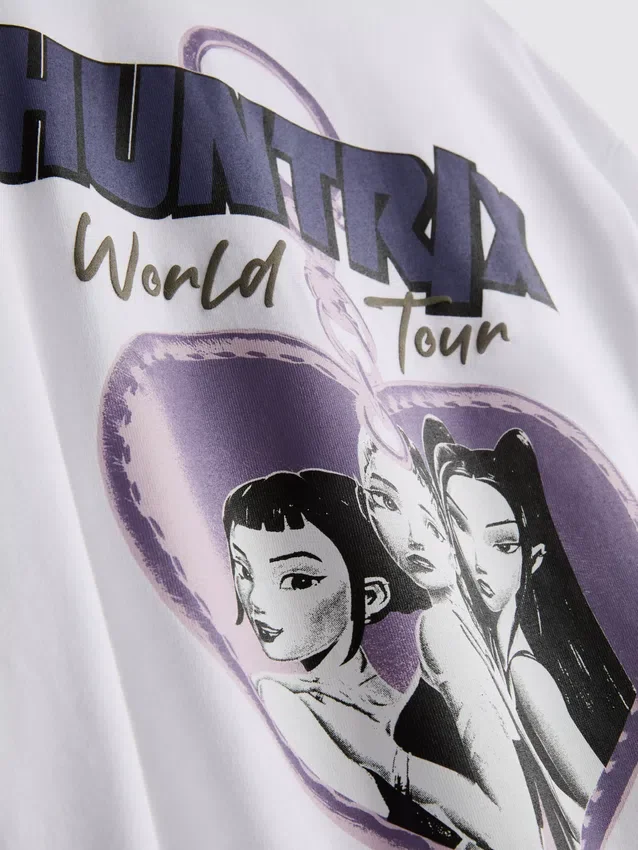 5-15 años | Camiseta oversize de K-Pop Demon Hunters