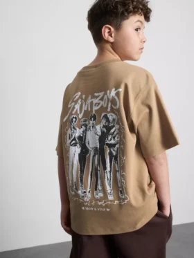 6-15 años | Camisa con diseño de «K-Pop Demon Hunters: Niños Saja»