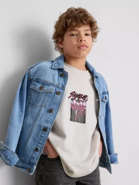 6-15 años | Camisa de K-Pop «Demon Hunters» de Saja Niños