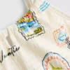 7-15 años | bikini con estampado de postal