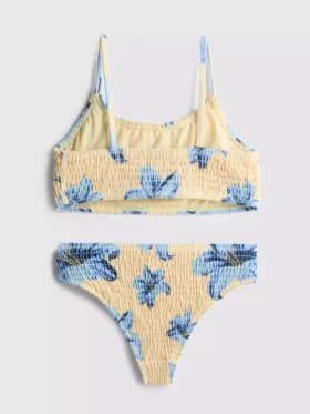7-15 años | bikini estampado con fruncidos