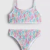 7-15 años | bikini floral fruncido
