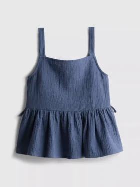7-15 años | blusa con lazo fruncido