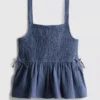 7-15 años | blusa con lazo fruncido