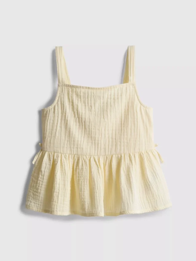 7-15 años | blusa con lazo fruncido