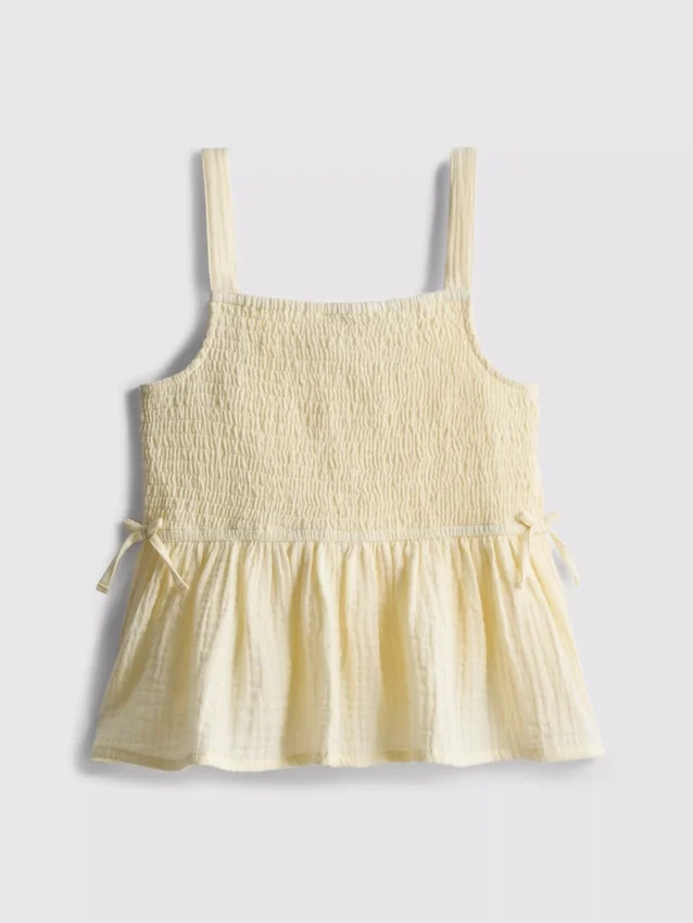 7-15 años | blusa con lazo fruncido