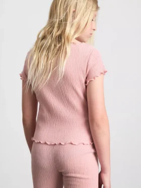 7-15 años | blusa con textura arrugada
