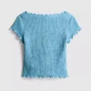 7-15 años | blusa con textura arrugada