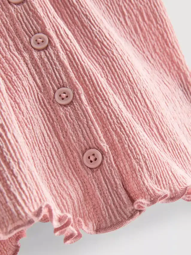 7-15 años | blusa con textura arrugada
