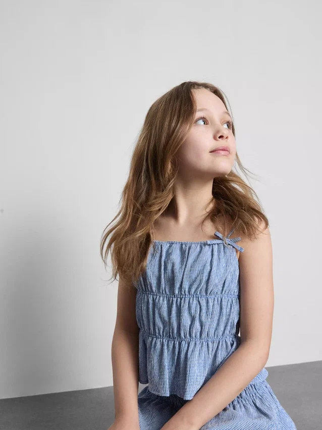 7-15 años | blusa tipo smock